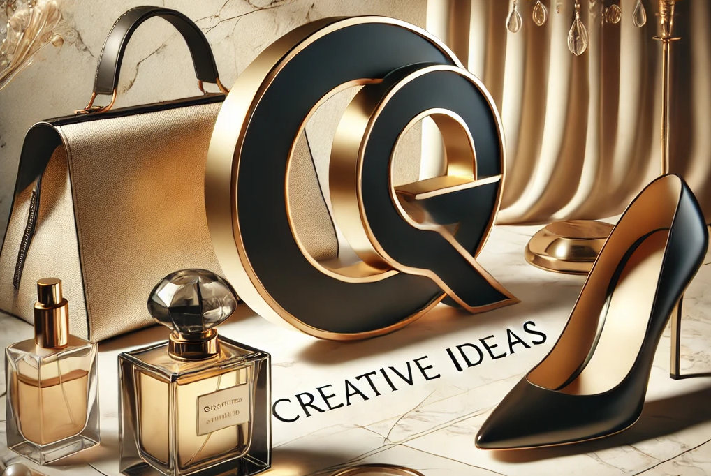 luxury items and logo